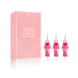 PINK VIPER PMU Long Taper Tattoo Needle Cartridges With Finger Ledge