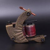 QUATAT Handmade Coil Tattoo Machine Shader Brass