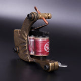 QUATAT Handmade Coil Tattoo Machine Shader Brass