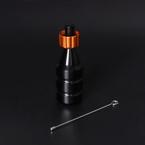 QUATAT Aluminum Adjustable Cartridge Needle Grip 28mm Black