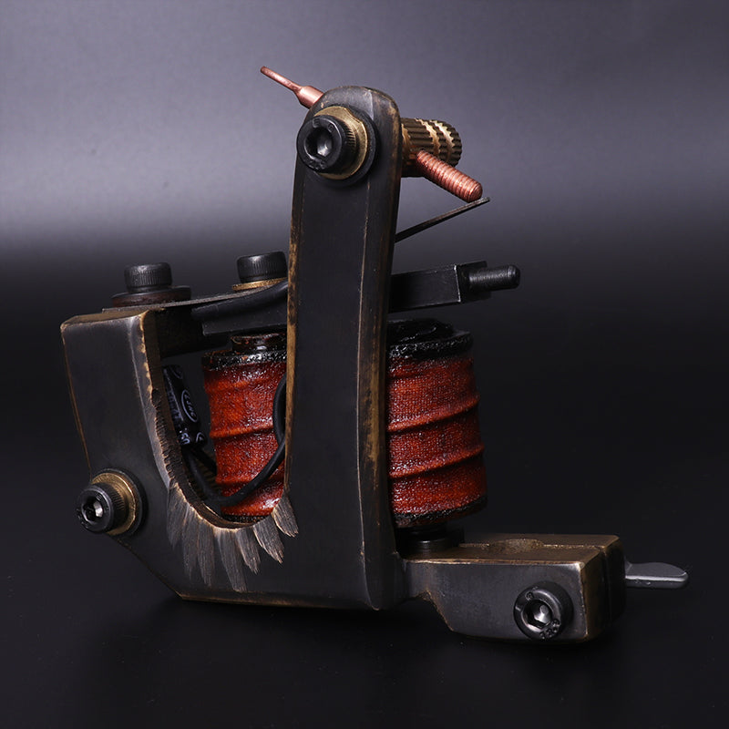 QUATAT Master Coil Tattoo Machine Shader Brass – LIMEM