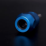 QUATAT Aluminum Adjustable Cartridge Needle Grip 29MM Blue