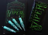 Membrane Cartridge Tattoo Needles VIPER Round Liner #8 BugPin